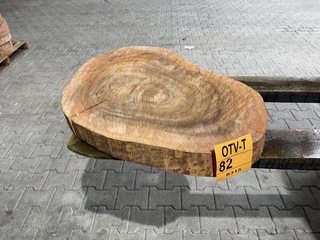 Rosewood schijf, Dikte 70mm, Ø 600mm